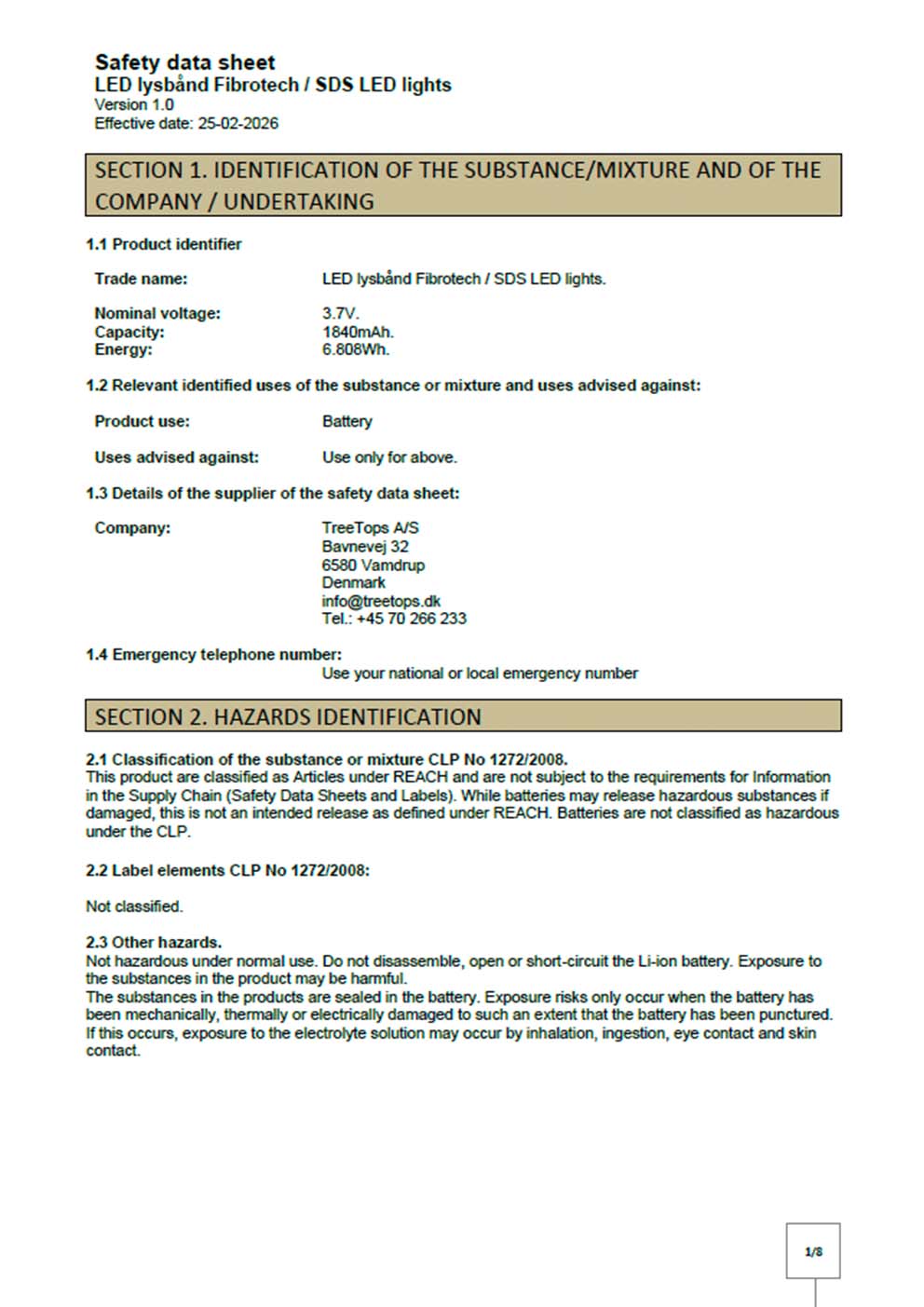 LED skinner Manual